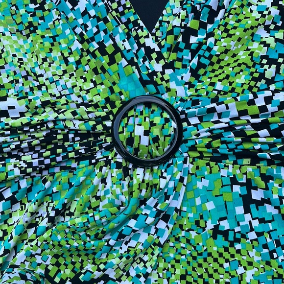 Sandra Darren adorable wrap-style dress 16 - Picture 12 of 12